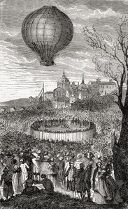 Le Premier Voyage Aérien, Paris, 21 octobre 1783, de 
